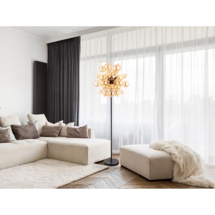 Globo - stoječa svetilka 6xE14/25W/230V zlata