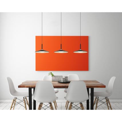 Globo - LED lestenec na kablu LED/24W/230V 4000K črn