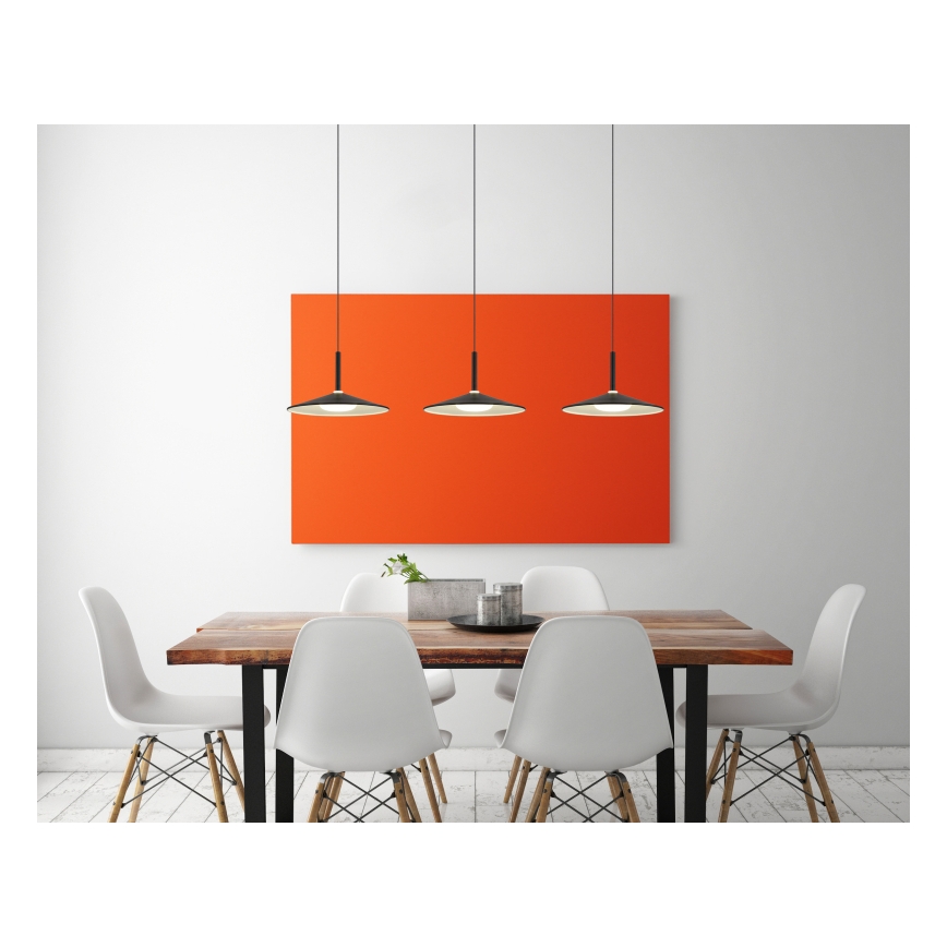 Globo - LED lestenec na kablu LED/24W/230V 4000K črn