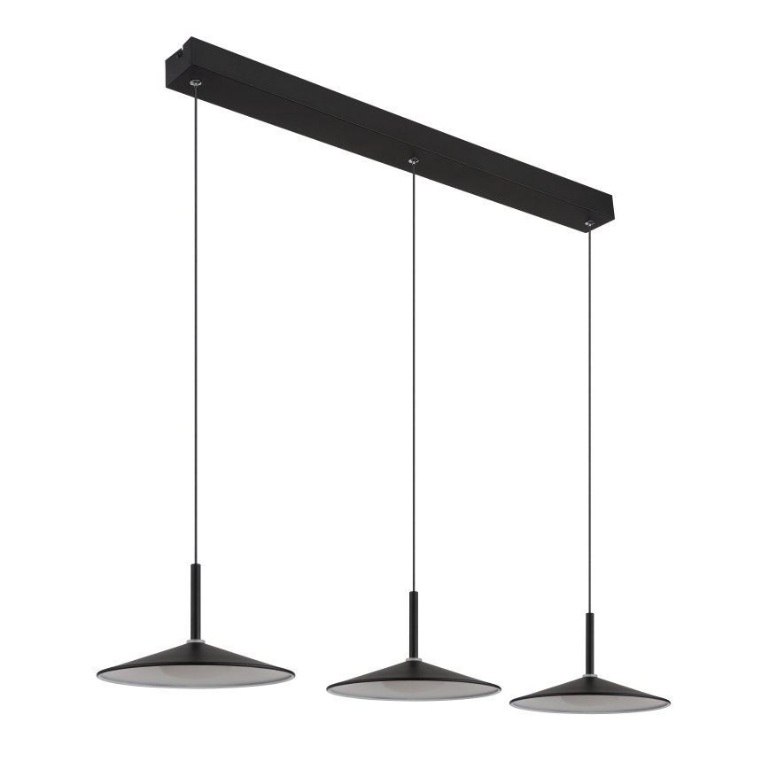 Globo - LED lestenec na kablu LED/24W/230V 4000K črn