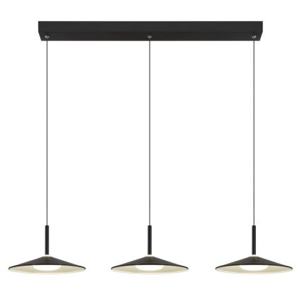 Globo - LED lestenec na kablu LED/24W/230V 4000K črn