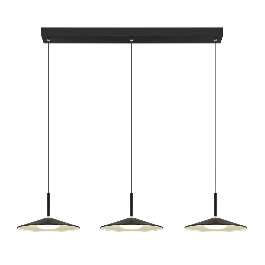 Globo - LED lestenec na kablu LED/24W/230V 4000K črn