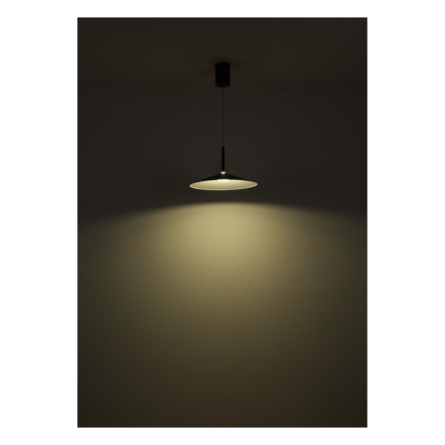 Globo - LED viseča svetilka na jekleni vrvi LED/18W/230V 4000K črna