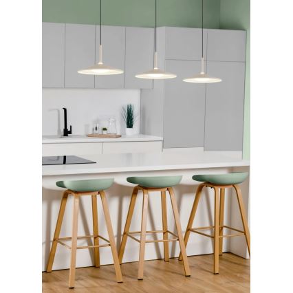 Globo - LED lestenec na jeklenem kablu LED/24W/230V 4000K bež