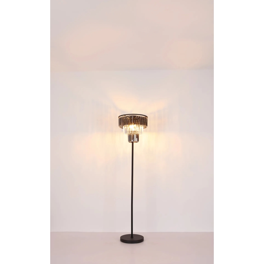 Globo - Talna svetilka 3xE27/40W/230V pr. 40 cm črna