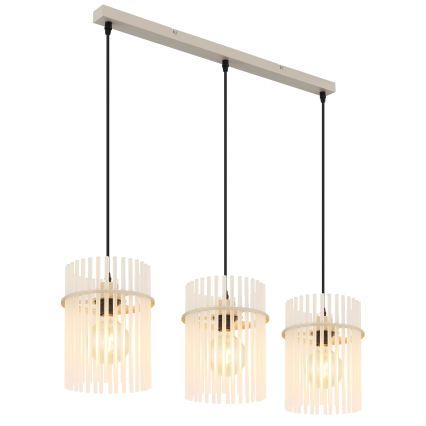 Globo - Zavesni lestenec na kablu 3xE27/60W/230V