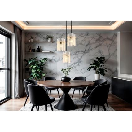 Globo - viseči lestenec na kablu 3xE27/60W/230V