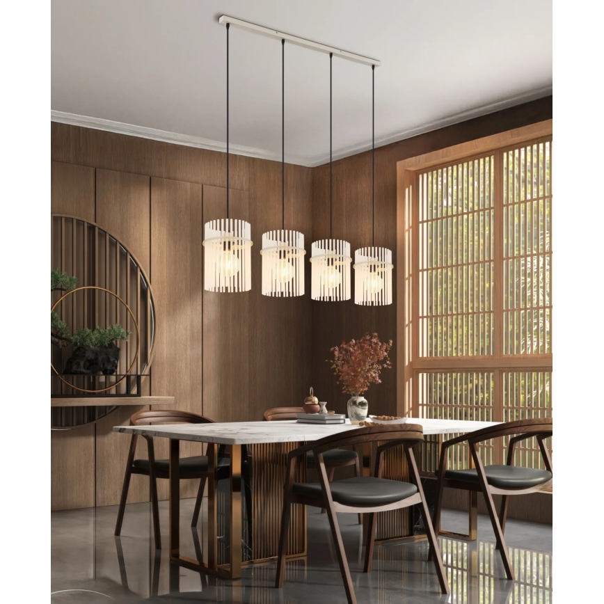 Globo - Viseči lestenec na kabel 4xE27/60W/230V