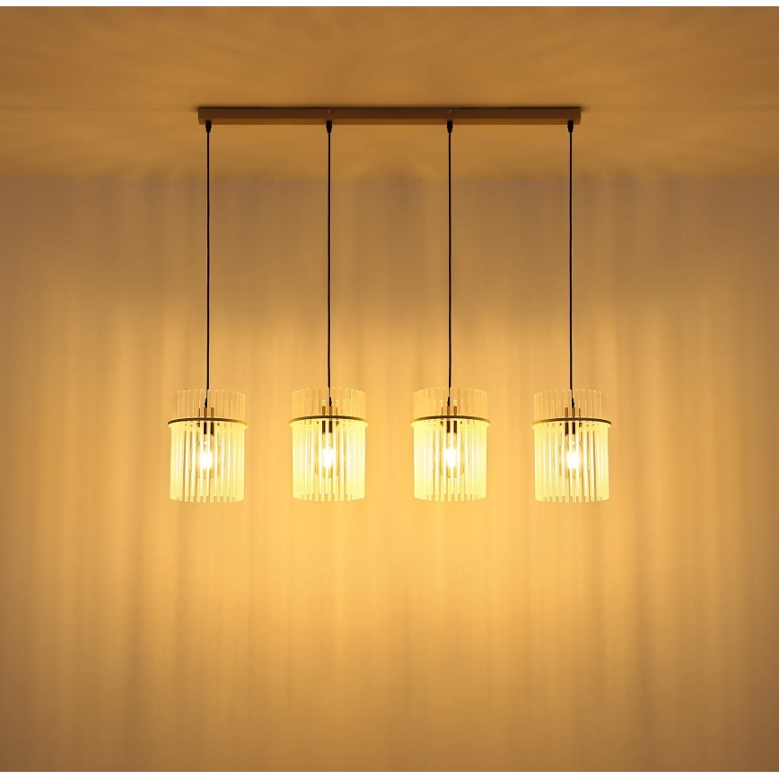 Globo - Viseči lestenec na kabel 4xE27/60W/230V