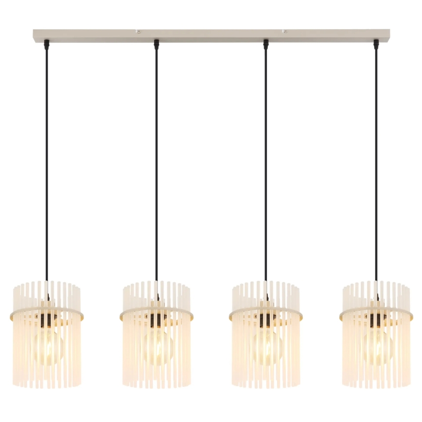 Globo - Viseči lestenec na kabel 4xE27/60W/230V