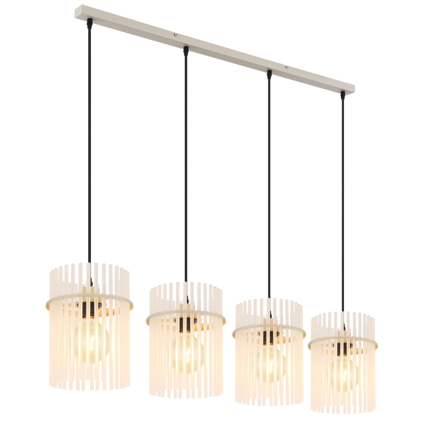 Globo - Viseči lestenec na kabel 4xE27/60W/230V