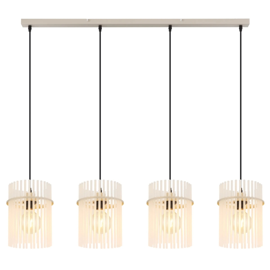 Globo - Viseči lestenec na kabel 4xE27/60W/230V