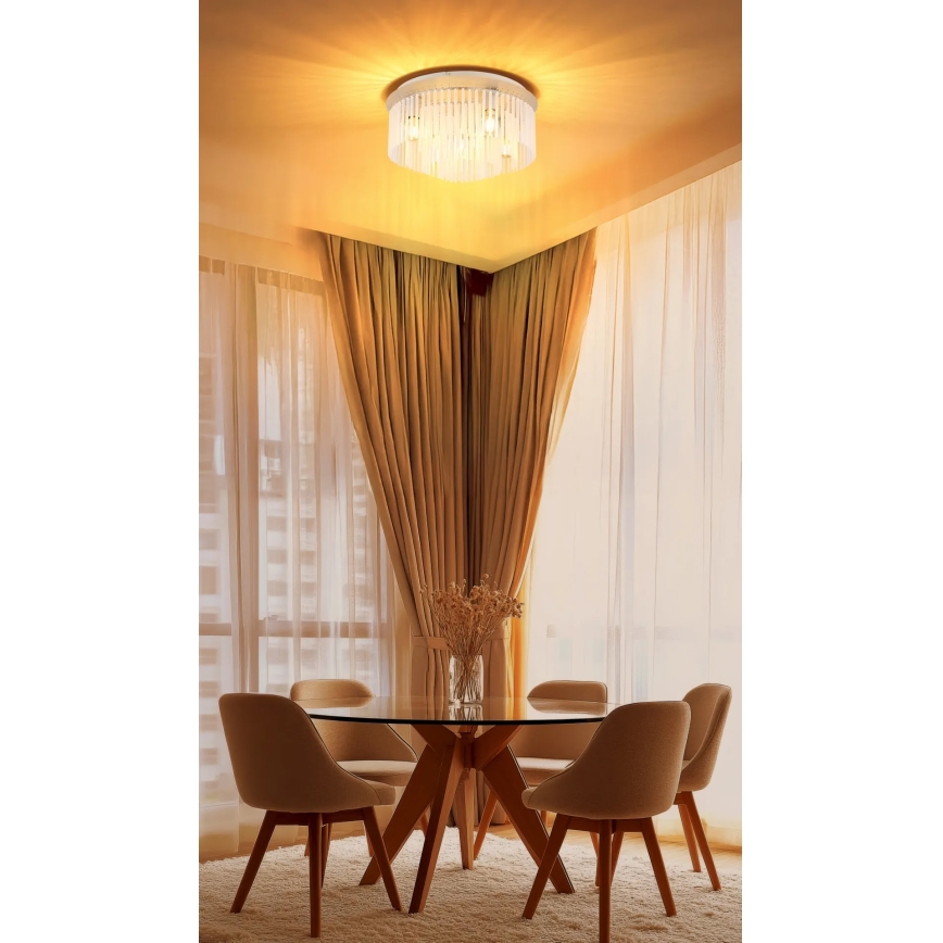 Globo - Stropna svetilka 5xE27/60W/230V, premer 50 cm