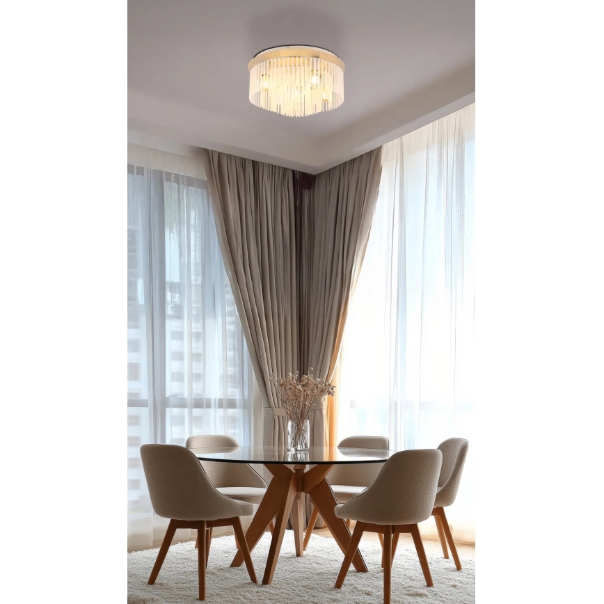 Globo - Stropna svetilka 5xE27/60W/230V, premer 50 cm