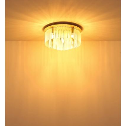 Globo - Stropna svetilka 5xE27/60W/230V, premer 50 cm