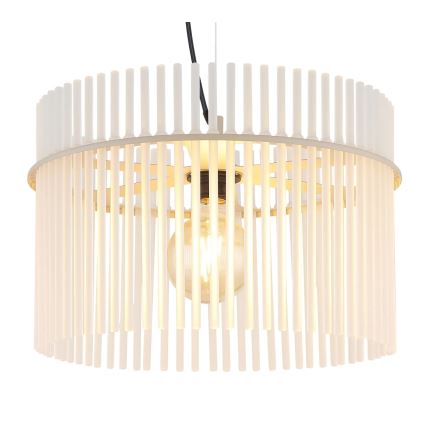 Globo - Lestenec na žici 1xE27/60W/230V Ø 40 cm kremna