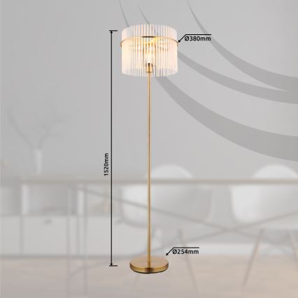 Globo - Talna svetilka 1xE27/60W/230V zlata