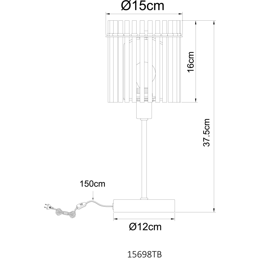 Globo - Namizna svetilka 1xE14/40W/230V