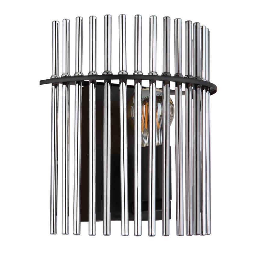 Globo - Stenska svetilka 1xE27/60W/230V črna