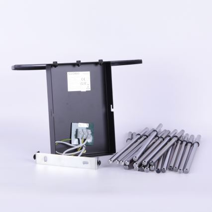 Globo - Stenska svetilka 1xE27/60W/230V črna