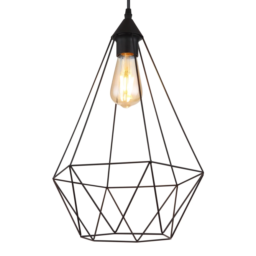 Globo - Lestenec na vrvici 1xE27/60W/230V pr. 30 cm
