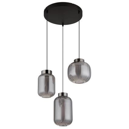 Globo - LED Lestenec na vrvici LED/23W/230V