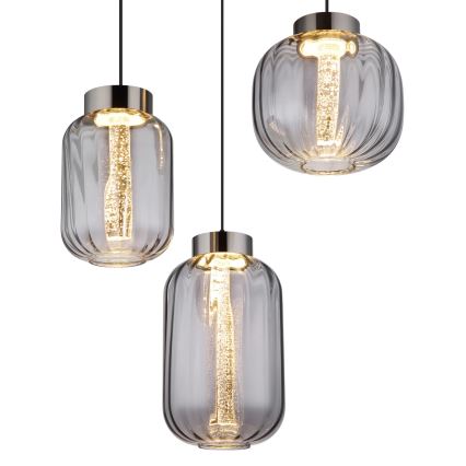 Globo - LED Lestenec na vrvici LED/23W/230V
