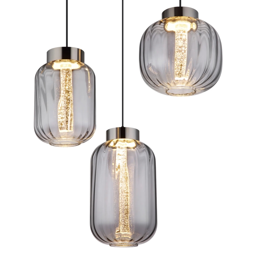 Globo - LED Lestenec na vrvici LED/23W/230V
