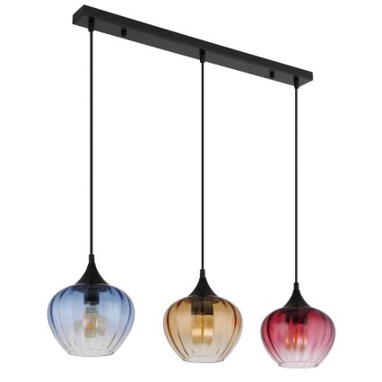 Globo - Lestenec na vrvici 3xE27/60W/230V