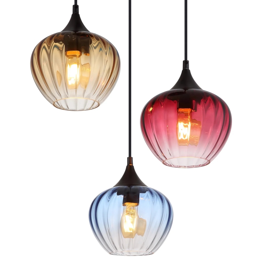 Globo - Lestenec na vrvici 3xE27/60W/230V