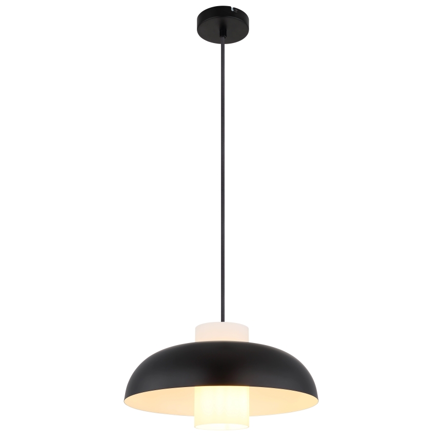 Globo - Lestenec na kablu 1xE27/60W/230V črna
