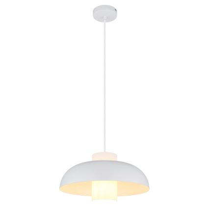 Globo - Viseča svetilka s kablom 1xE27/60W/230V bela