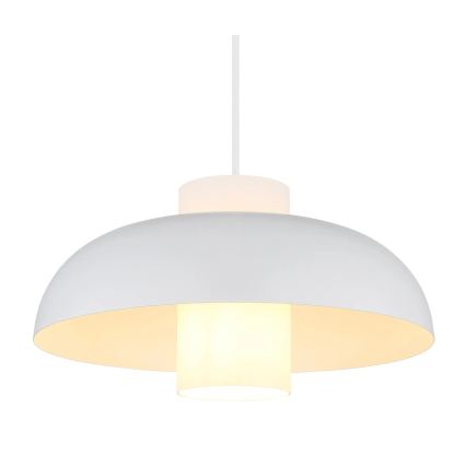 Globo - Viseča svetilka s kablom 1xE27/60W/230V bela