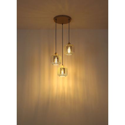 Globo - lestenec na žici 3xE27/40W/230V