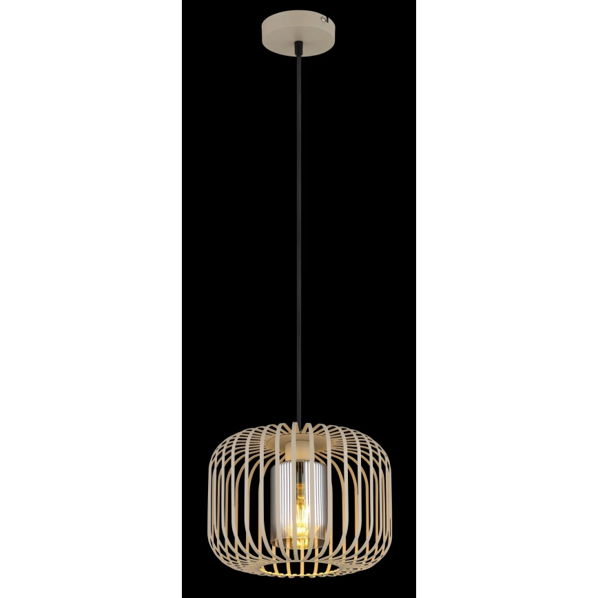 Globo - Viseča svetilka na kabel 1xE27/40W/230V Ø 28 cm