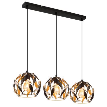 Globo - Lestenec na vrvici 3xE27/40W/230V