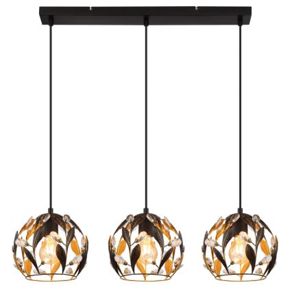 Globo - Lestenec na vrvici 3xE27/40W/230V