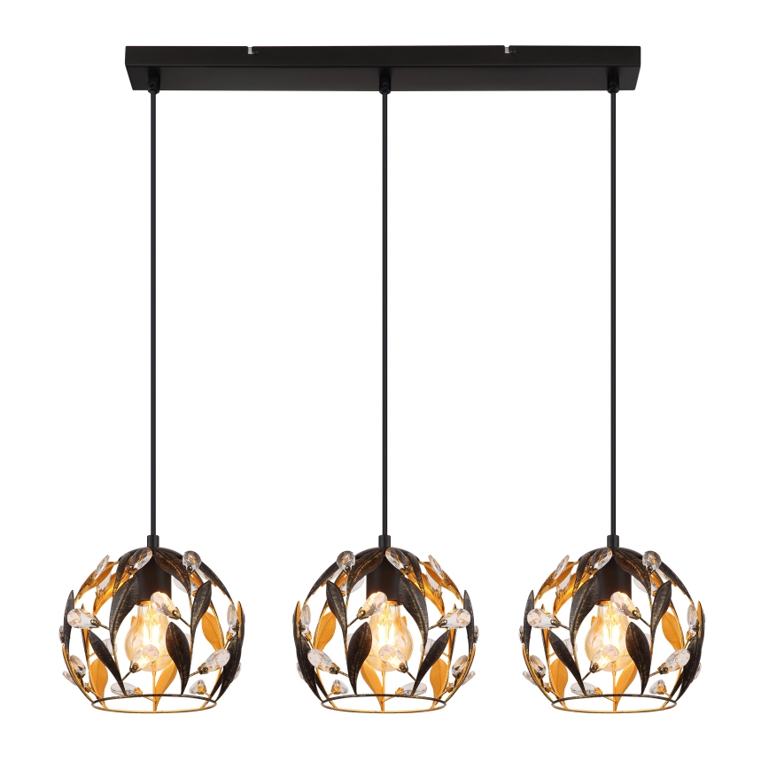 Globo - Lestenec na vrvici 3xE27/40W/230V