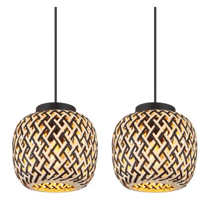 Globo 15766-4H - Lestenec na vrvici COLLY 4xE27/15W/230V