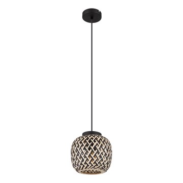 Globo 15766H - Lestenec na vrvici COLLY 1xE27/15W/230V pr. 20 cm
