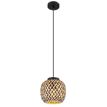 Globo 15766H - Lestenec na vrvici COLLY 1xE27/15W/230V pr. 20 cm