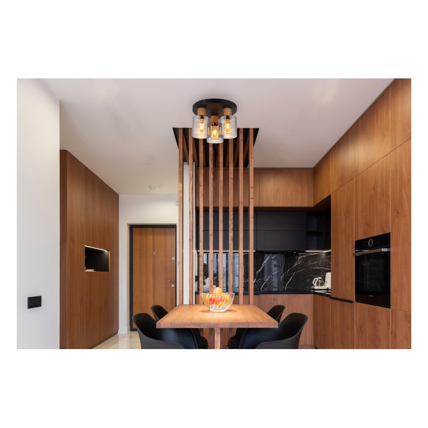 Globo - Nadometni lestenec 3xE27/25W/230V premer 30 cm