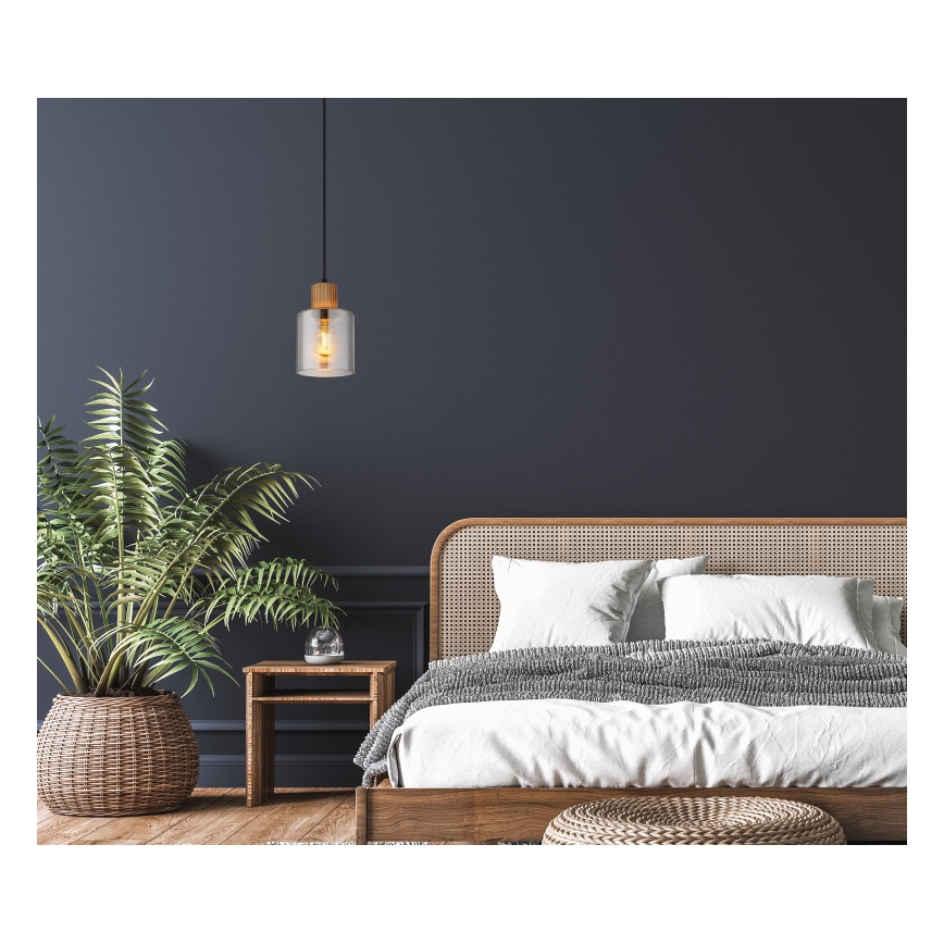 Globo - Lestenec na žici 1xE27/25W/230V Ø 12 cm