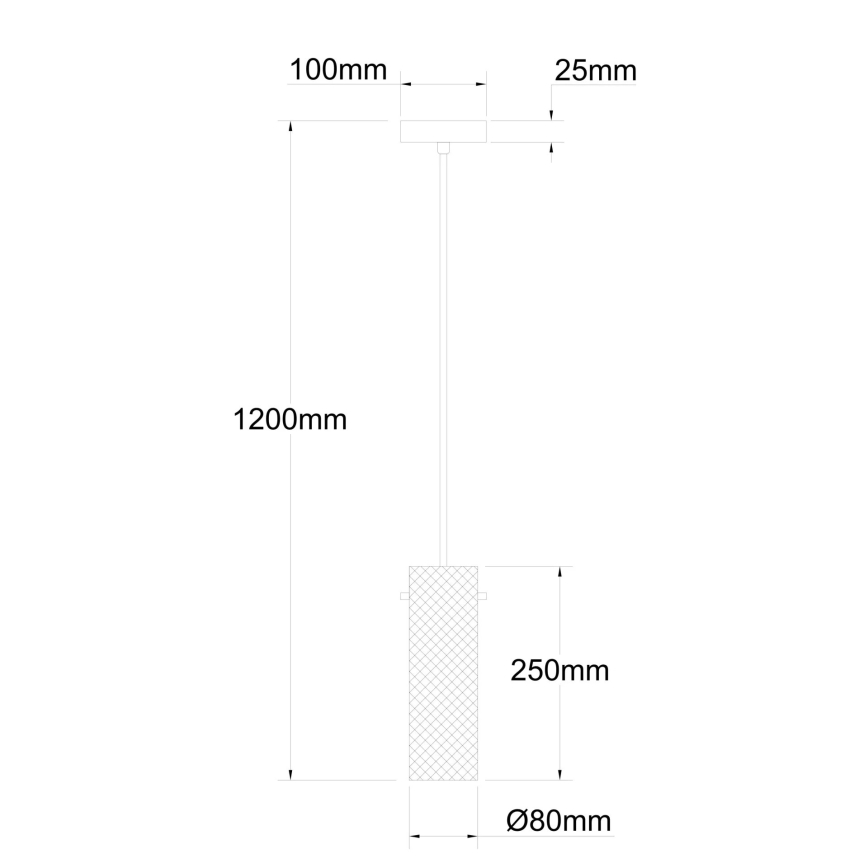 Globo - Lestenec na vrvici 1xE14/40W/230V