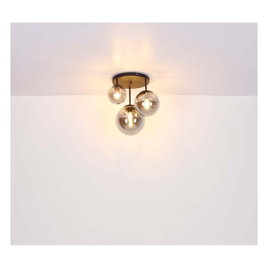 Globo - Lestenec na vrvici 3xE27/60W/230V