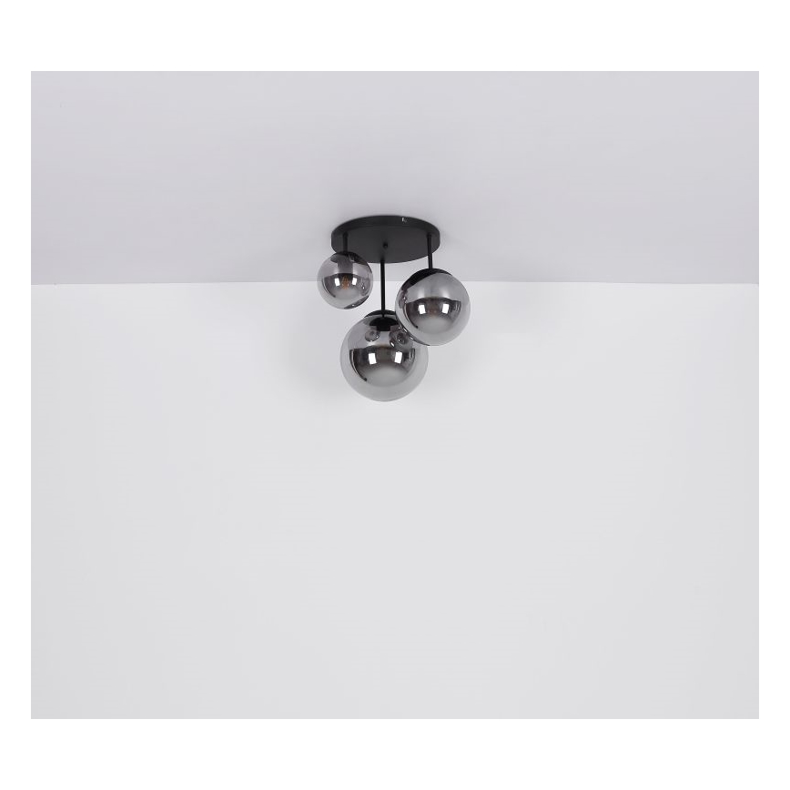 Globo - Lestenec na vrvici 3xE27/60W/230V