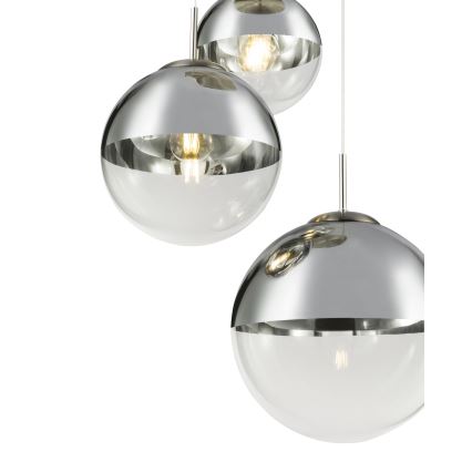 Globo - Lestenec na vrvici 3xE27/40W/230V pr. 51 cm