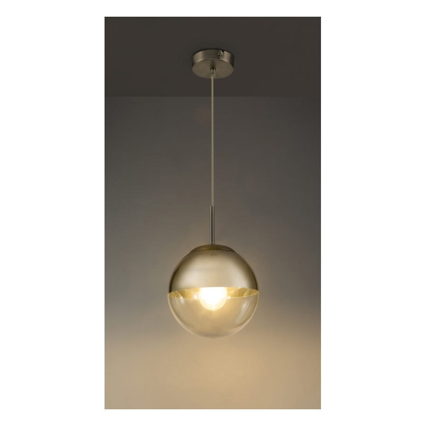 Globo - Lestenec na vrvici 1xE27/40W/230V pr. 20 cm