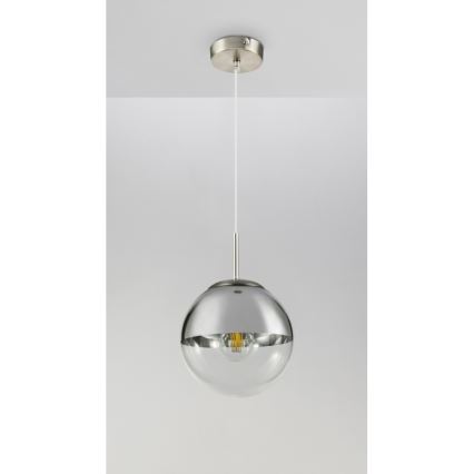 Globo - Lestenec na vrvici 1xE27/40W/230V pr. 20 cm