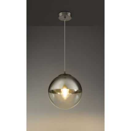 Globo - Lestenec na vrvici 1xE27/40W/230V pr. 25 cm